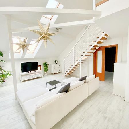 Loft With Rooftop And Free Parking In Garage 布达佩斯 外观 照片